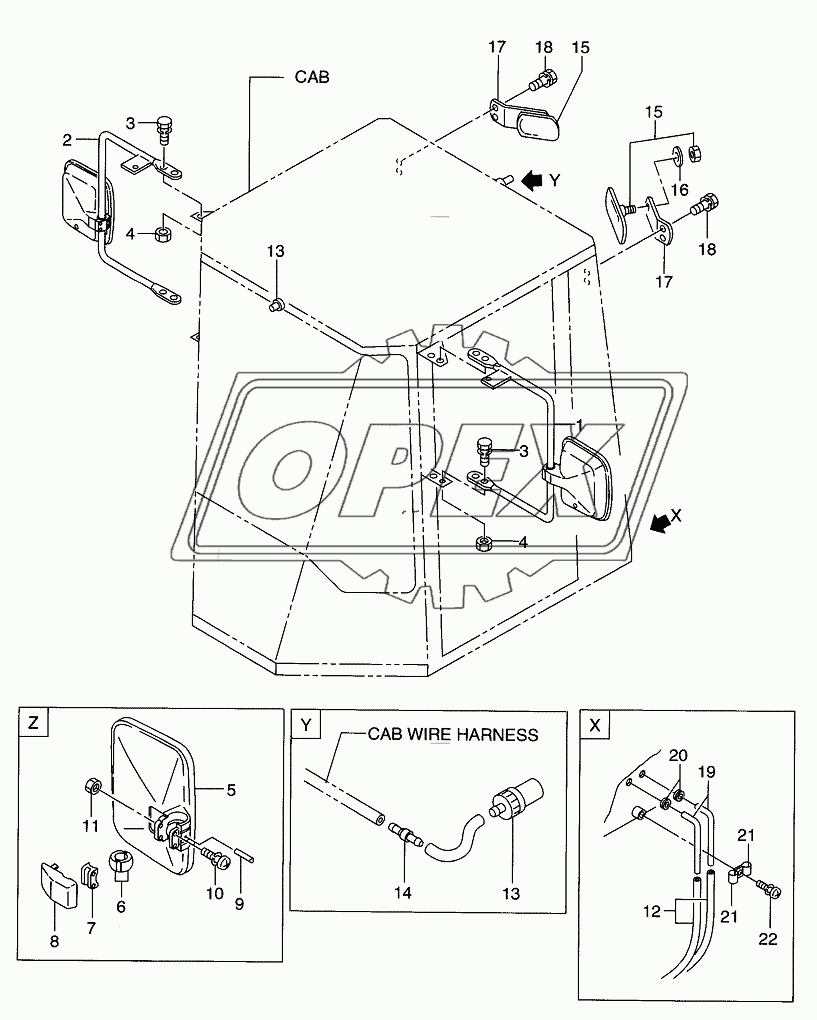 CAB (MIRROR)