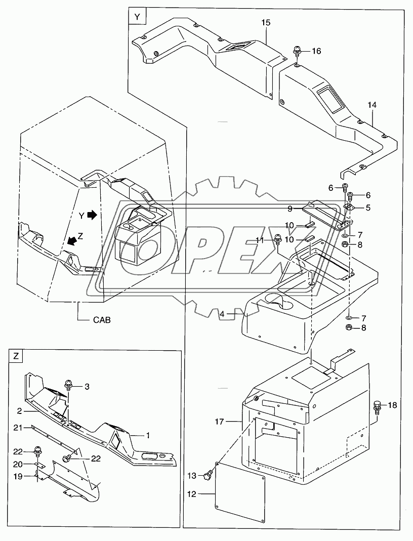 CAB (COVER & BOX)