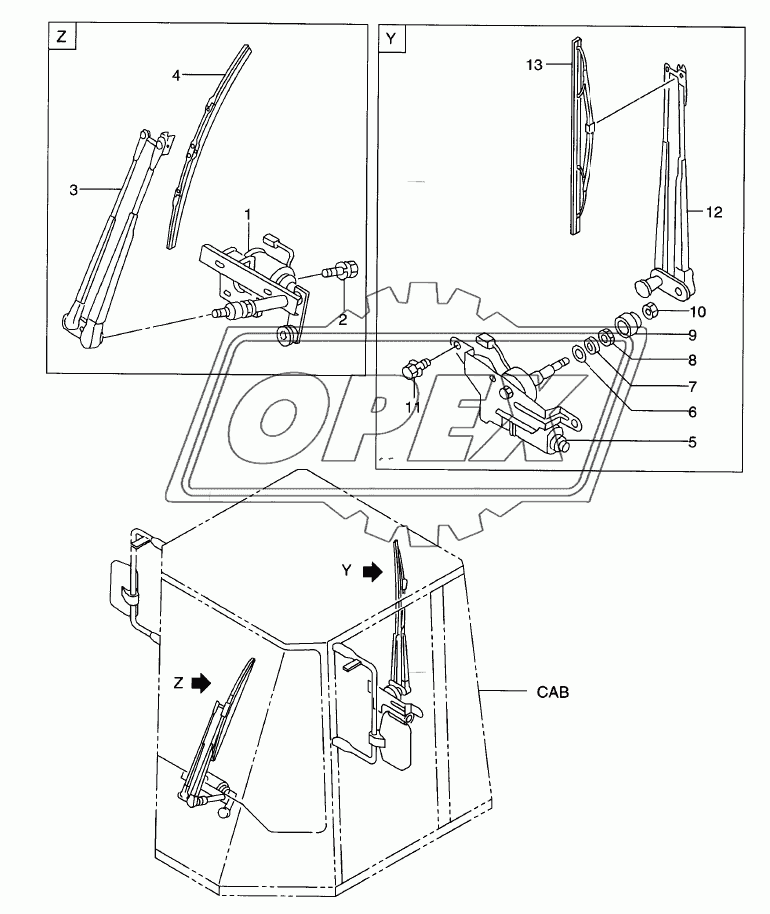 CAB (WIPER)