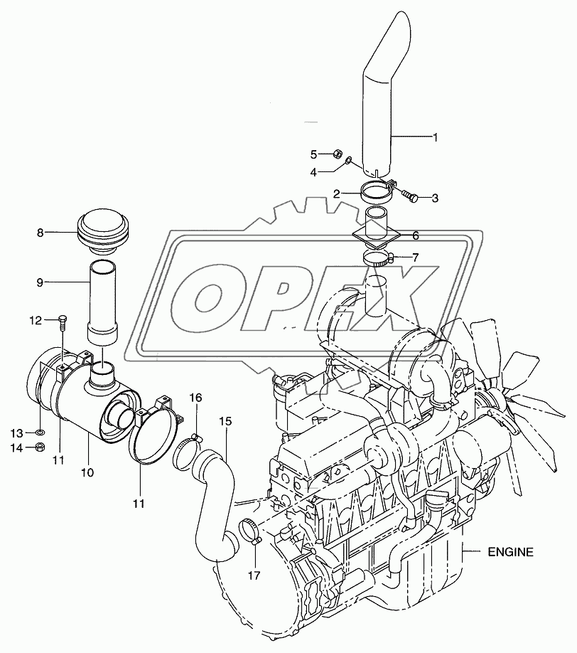 AIR INTAKE & EXHAUST SYSTEM