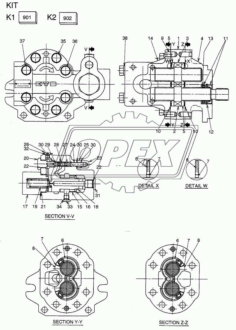 MAIN PUMP (LX230-7)