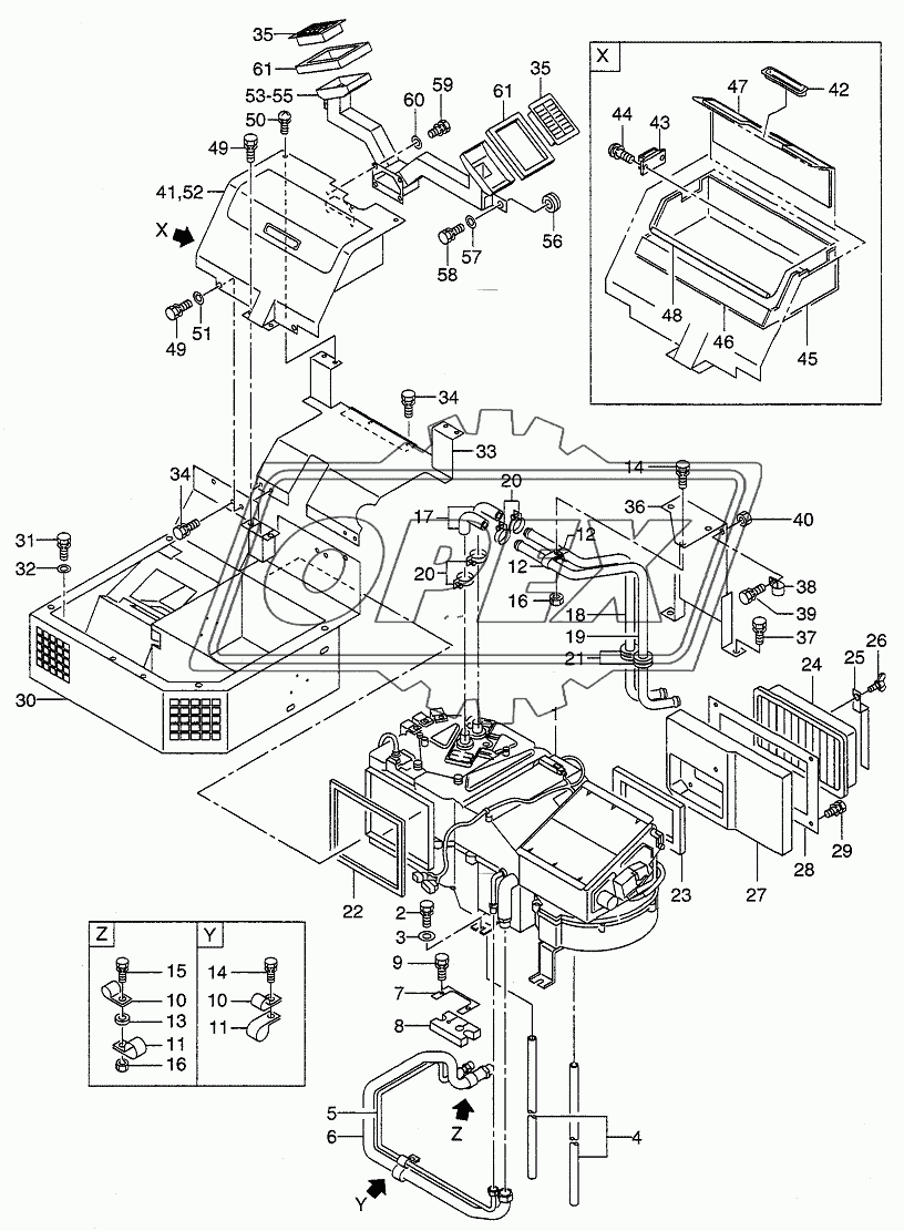 AIR CONDITIONER (1/2) (LX230-7)