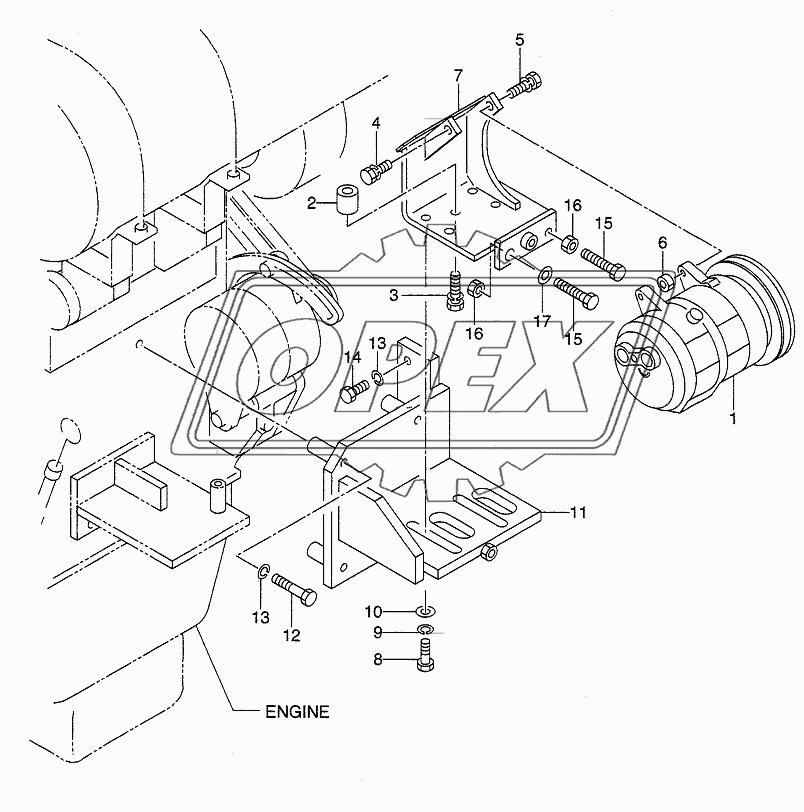 COMPRESSOR MOUNT