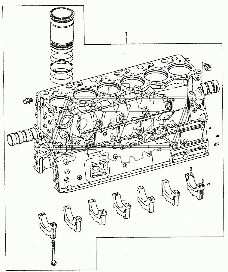 SERVICE CYLINDER BLOCK