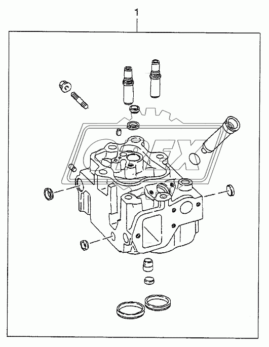 SERVICE CYLINDER HEAD