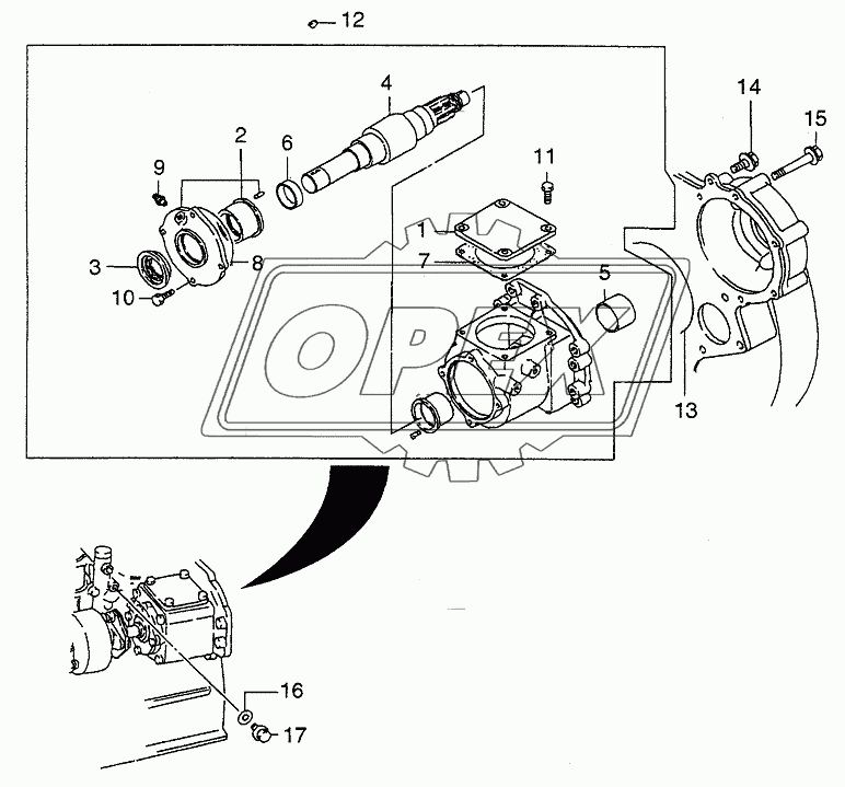 INJECTION PUMP DRIVE