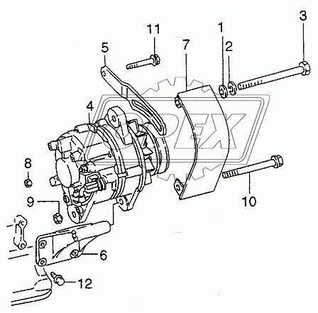 ALTERNATOR (FITTING PARTS)