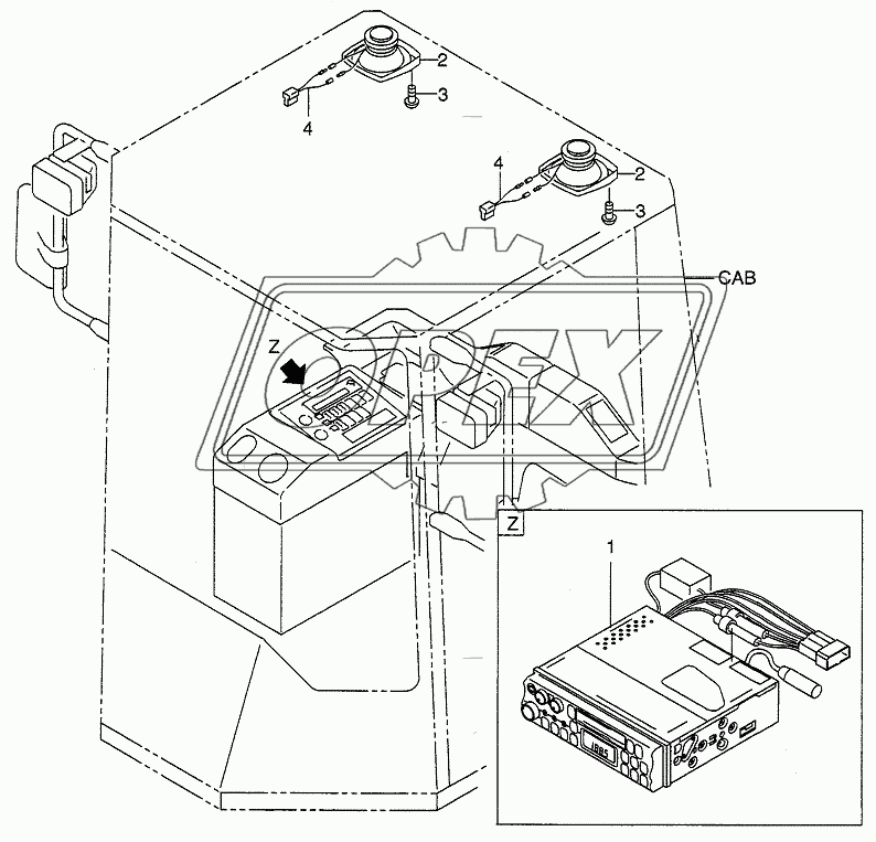 CAR STEREO (CRS)(OP)