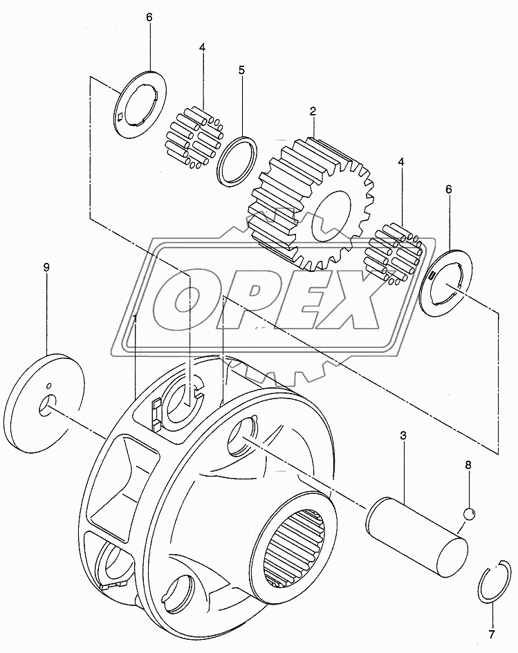 PLANET CARRIER (LX190-7)