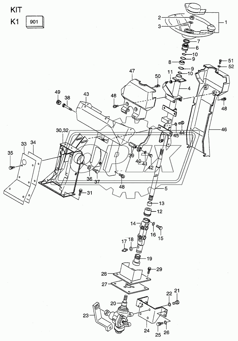 STEERING WHEEL UNIT