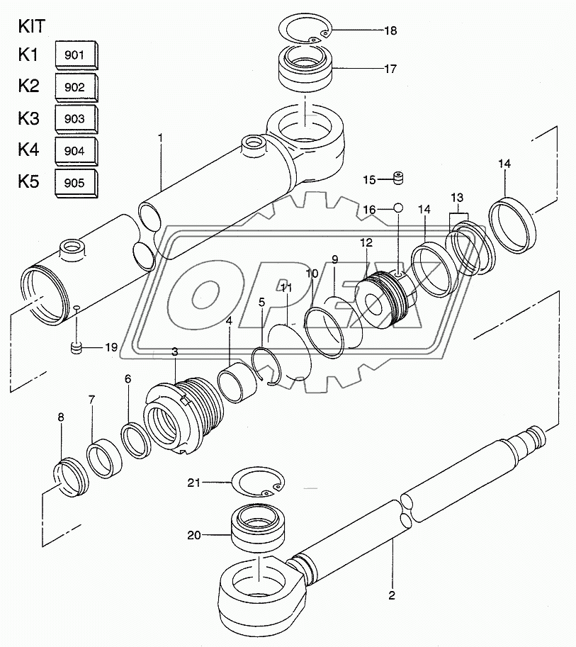 STEERING CYLINDER