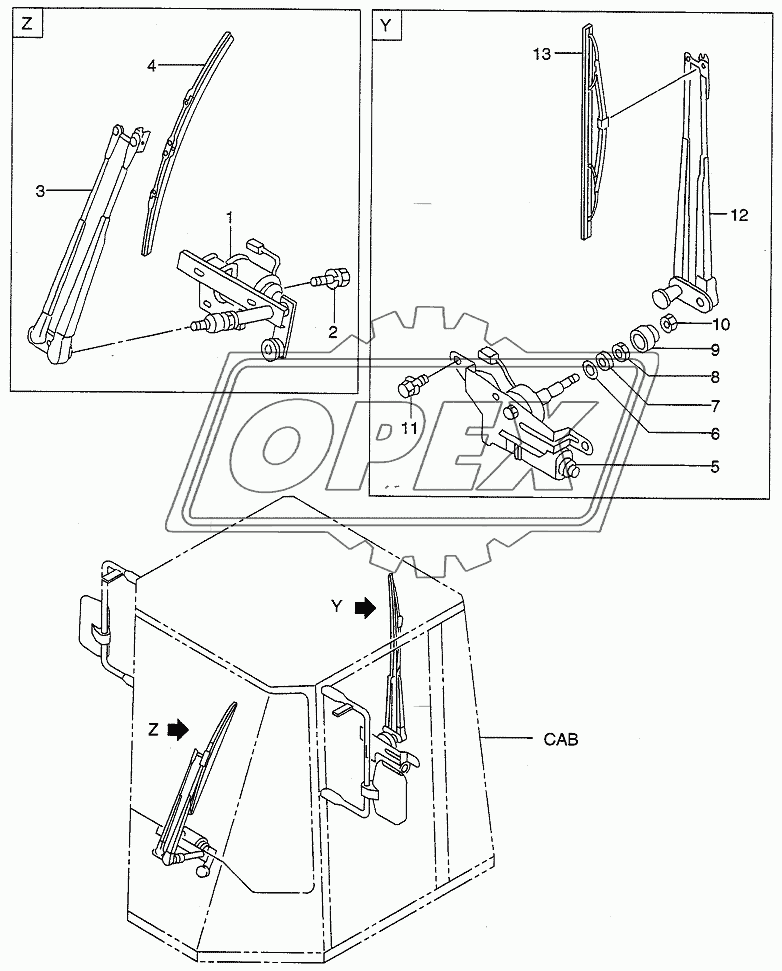 CAB (WIPER)