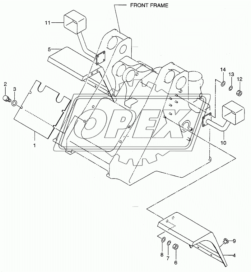 LAMP BRACKET & FRONT FENDER