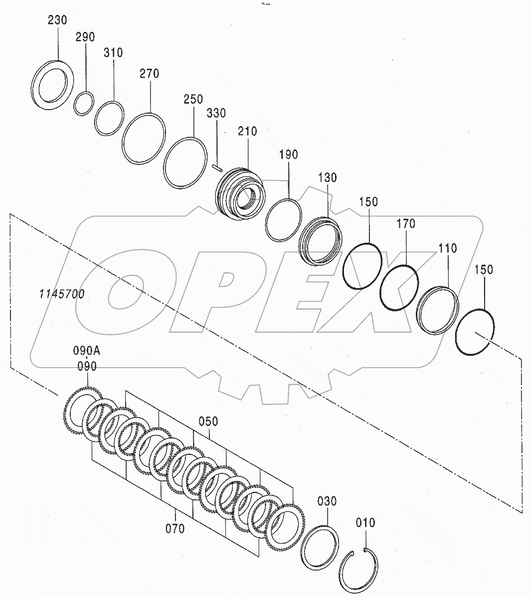  AXLE, REAR (3/12) (WIDE)