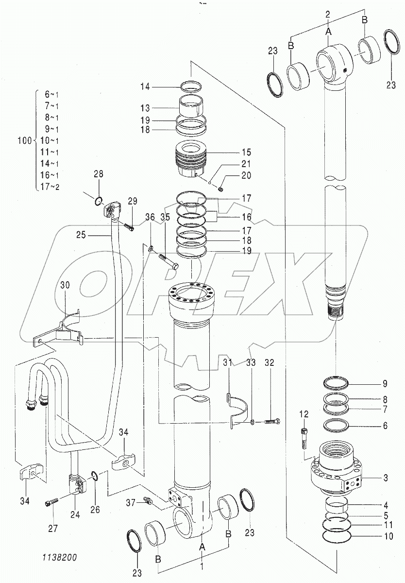  CYL., BOOM (R) (MONO BOOM)
