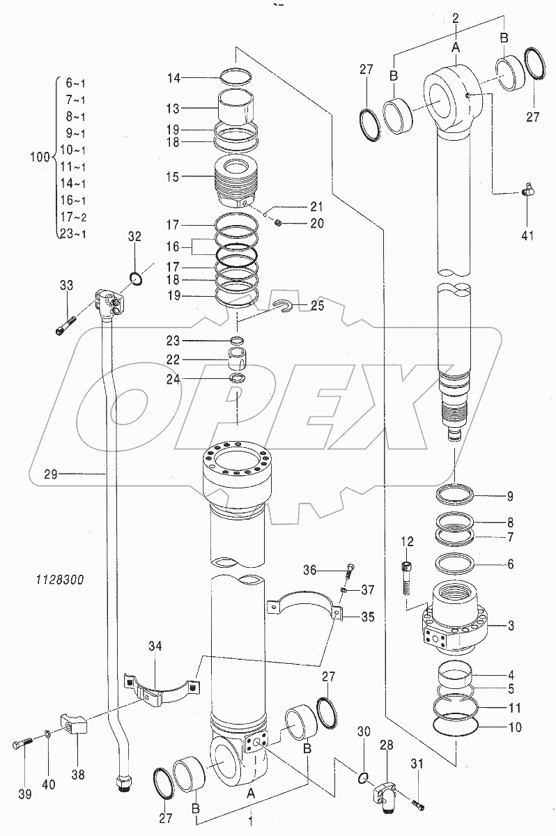  CYL., ARM (MONO BOOM)