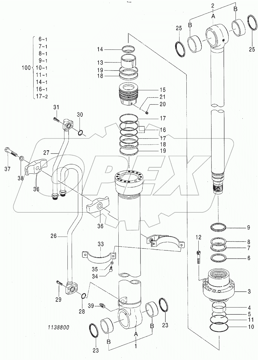  CYL., BOOM (R) (2P-BOOM)