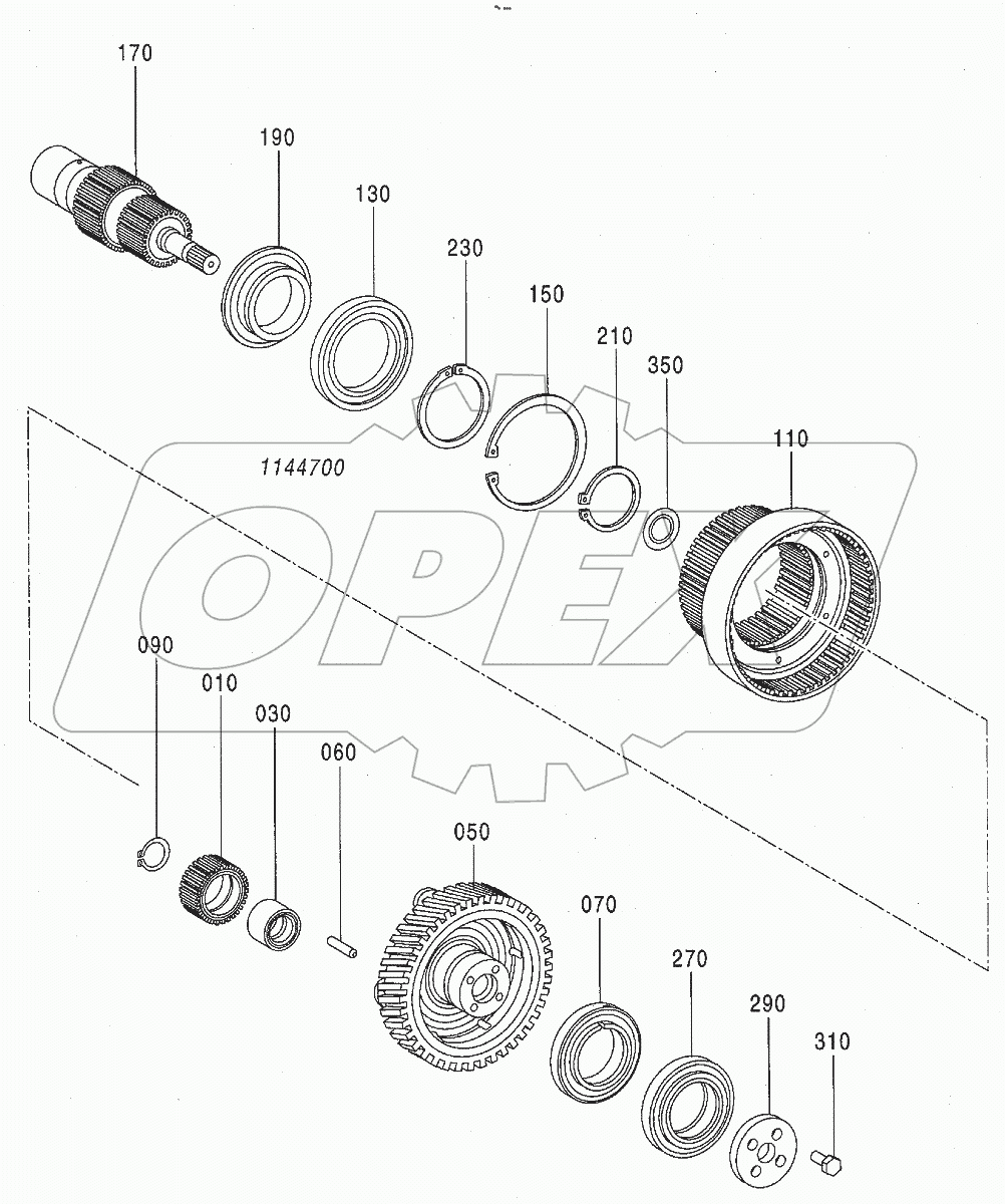  AXLE, REAR (5/12)