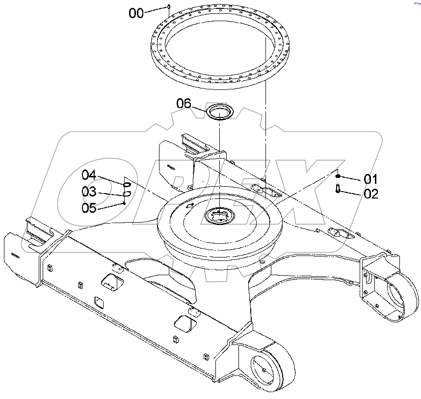  SWING BEARING PARTS