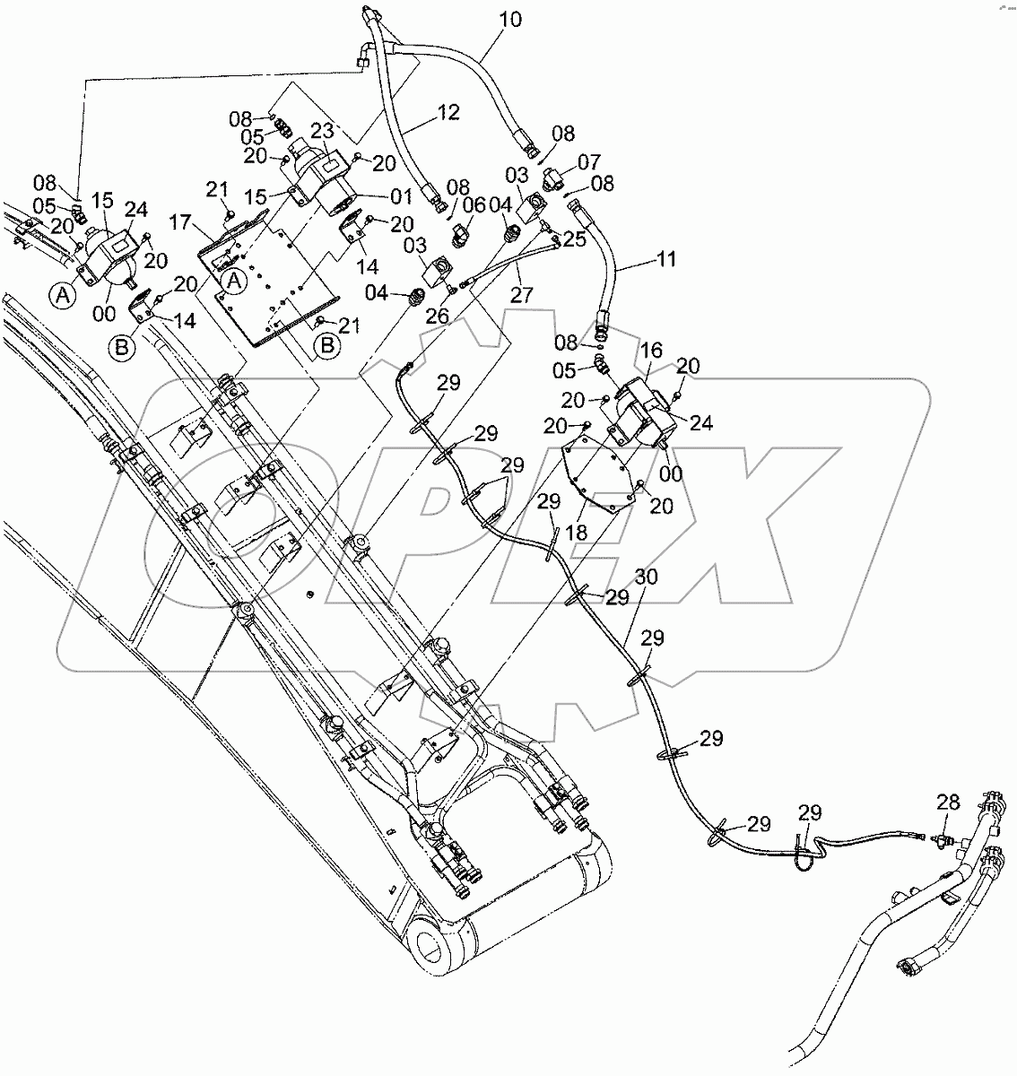  NPK COMMON PIPING (BREAKER, CRUSHER)