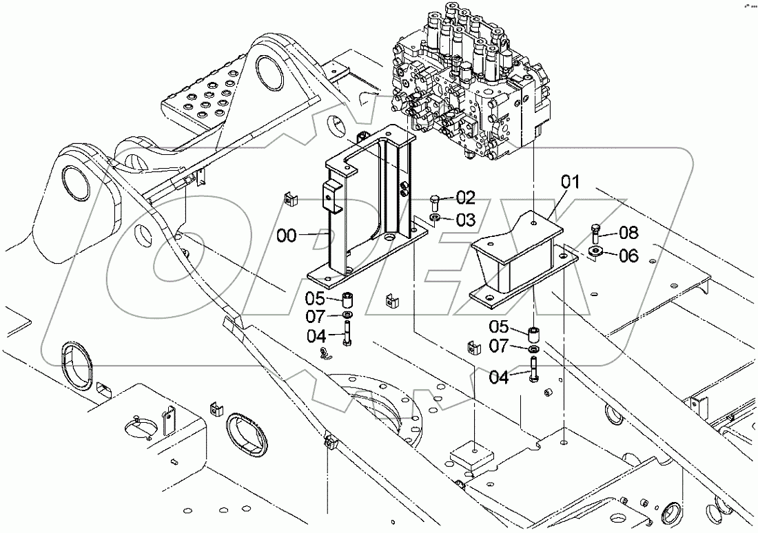  CONTROL VALVE SUPPORT