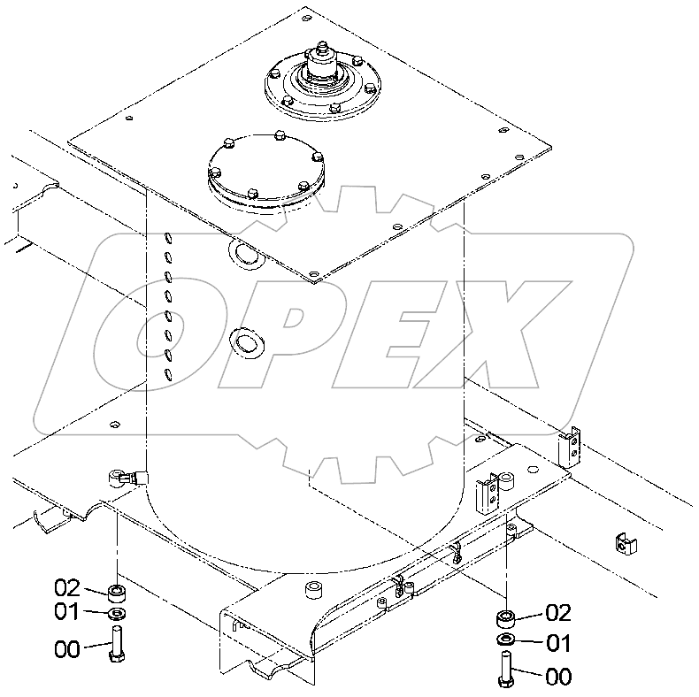  OIL TANK PARTS SUPPORT