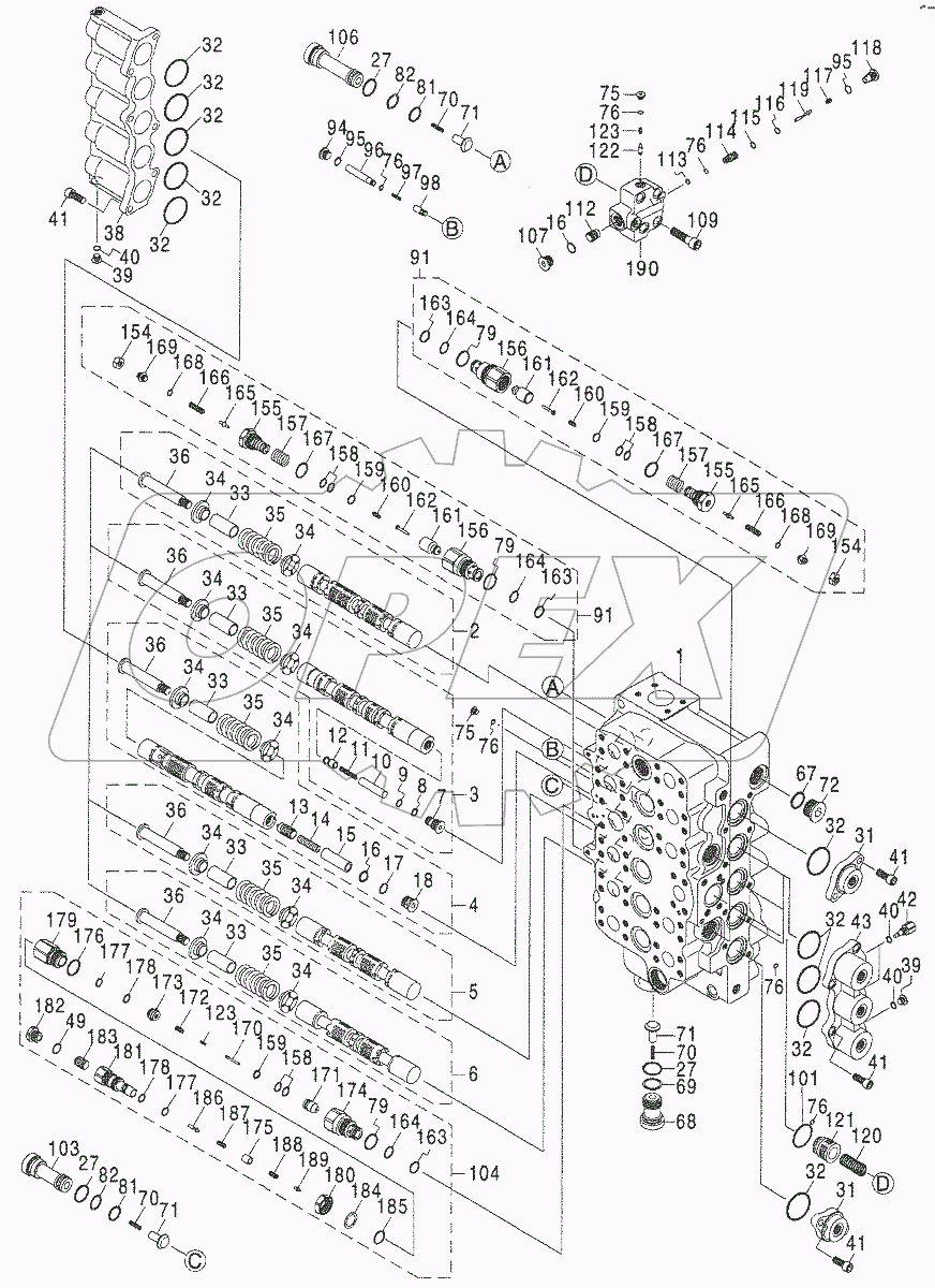  VALVE, CONTROL (1/4)