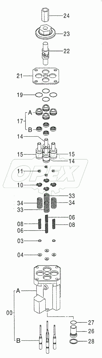  VALVE, PILOT (FRONT, SWING)