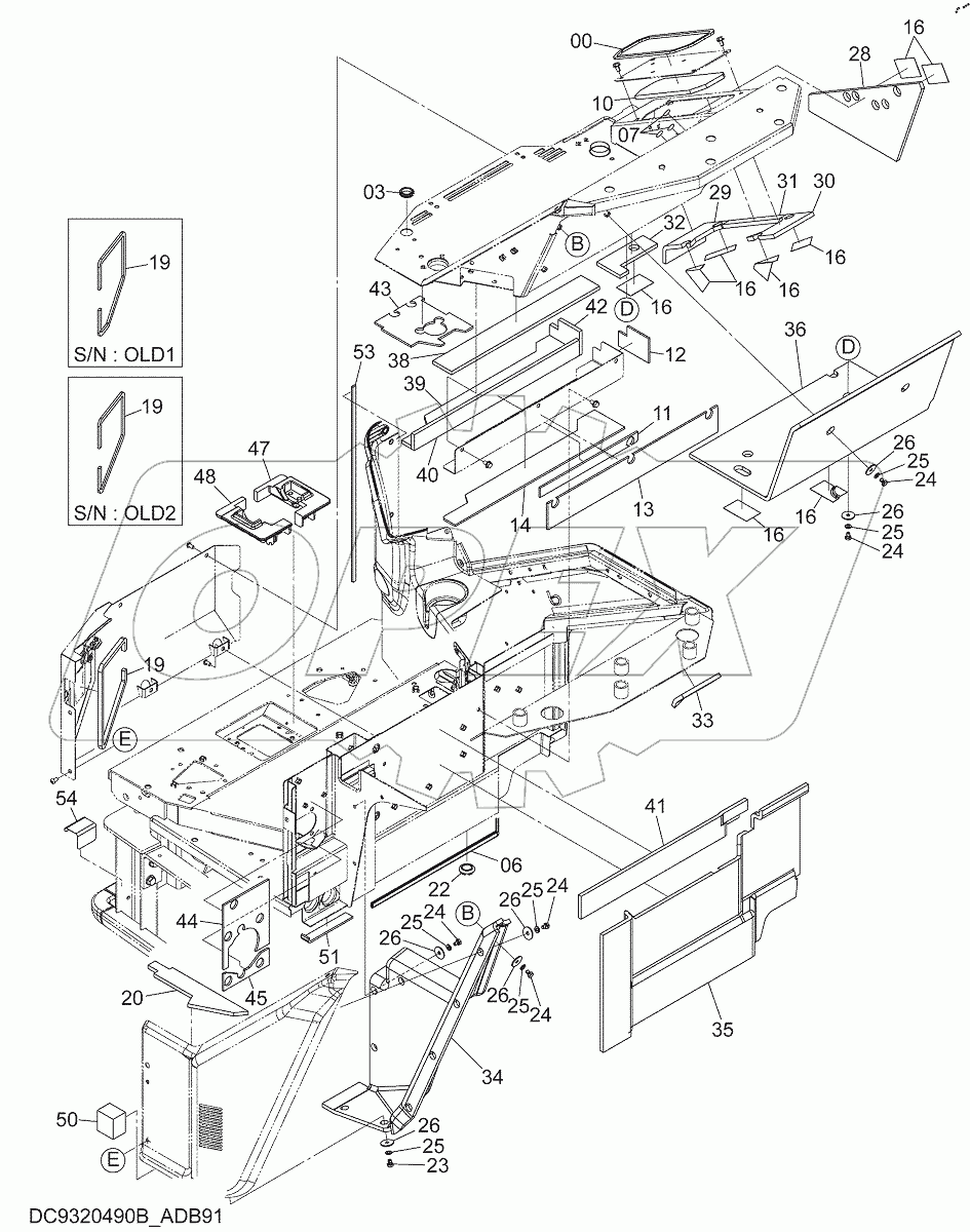  COVER (4), S/N: 030002-