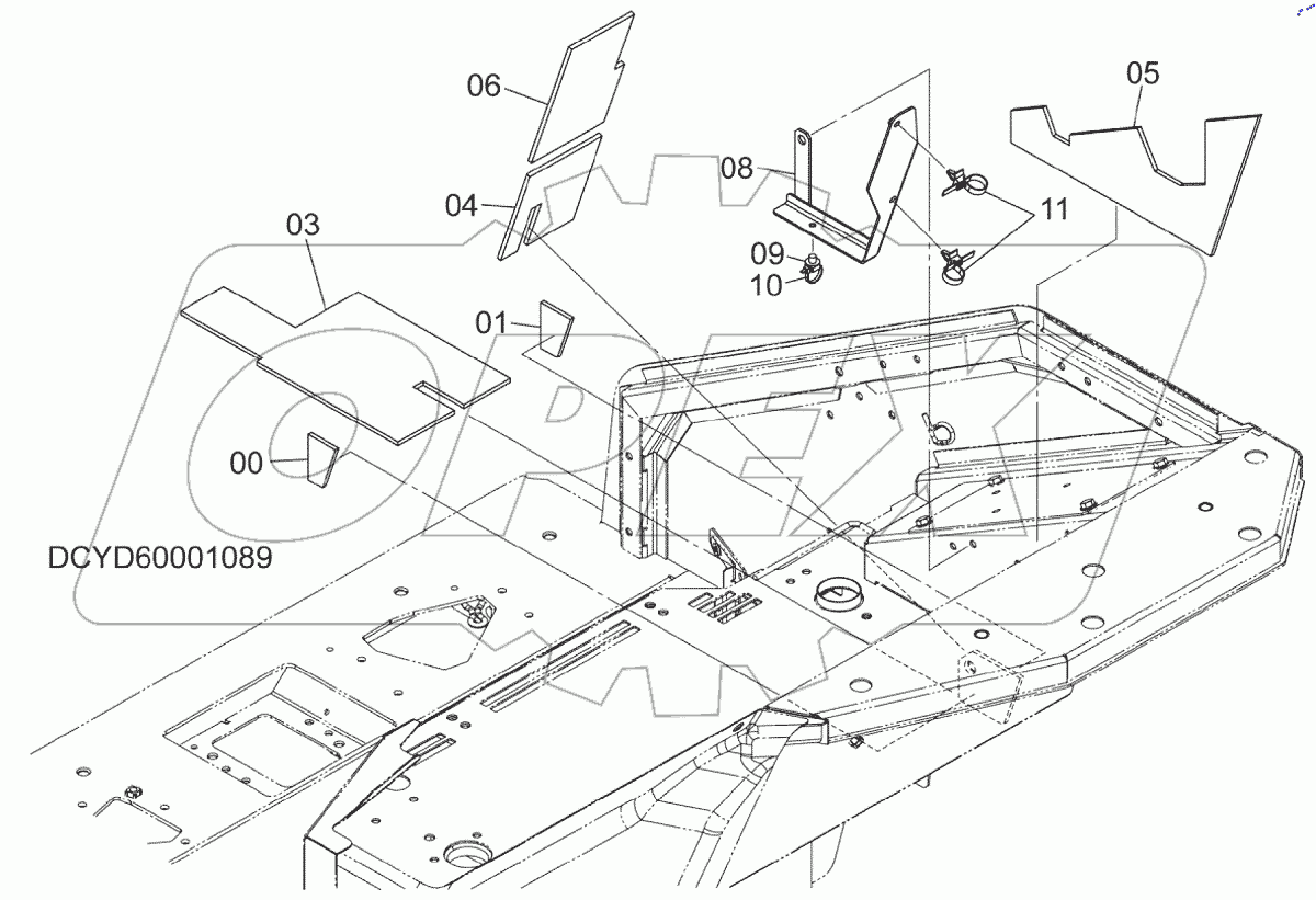  INSULATOR, S/N: 030002-