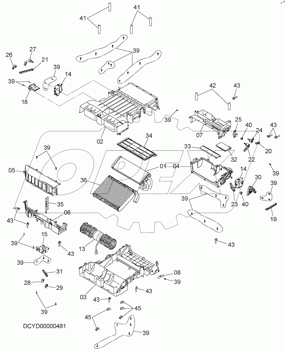  HEATER UNIT, S/N: 030002-