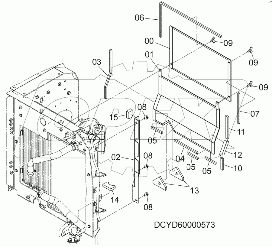  DUST NET, S/N: 030002-031086