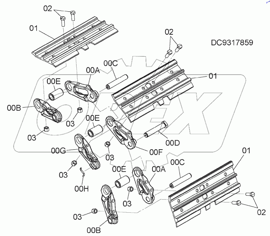  TRACK-LINK, S/N: 030002-031467