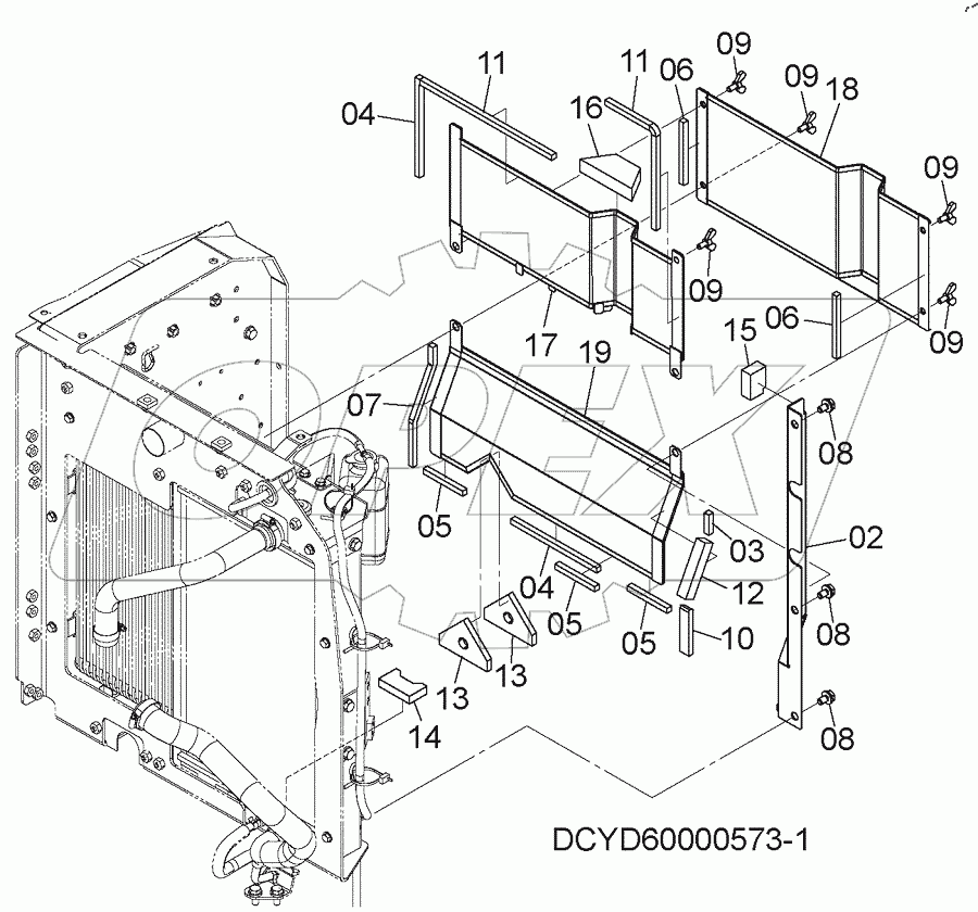  DUST NET, S/N: 031087-