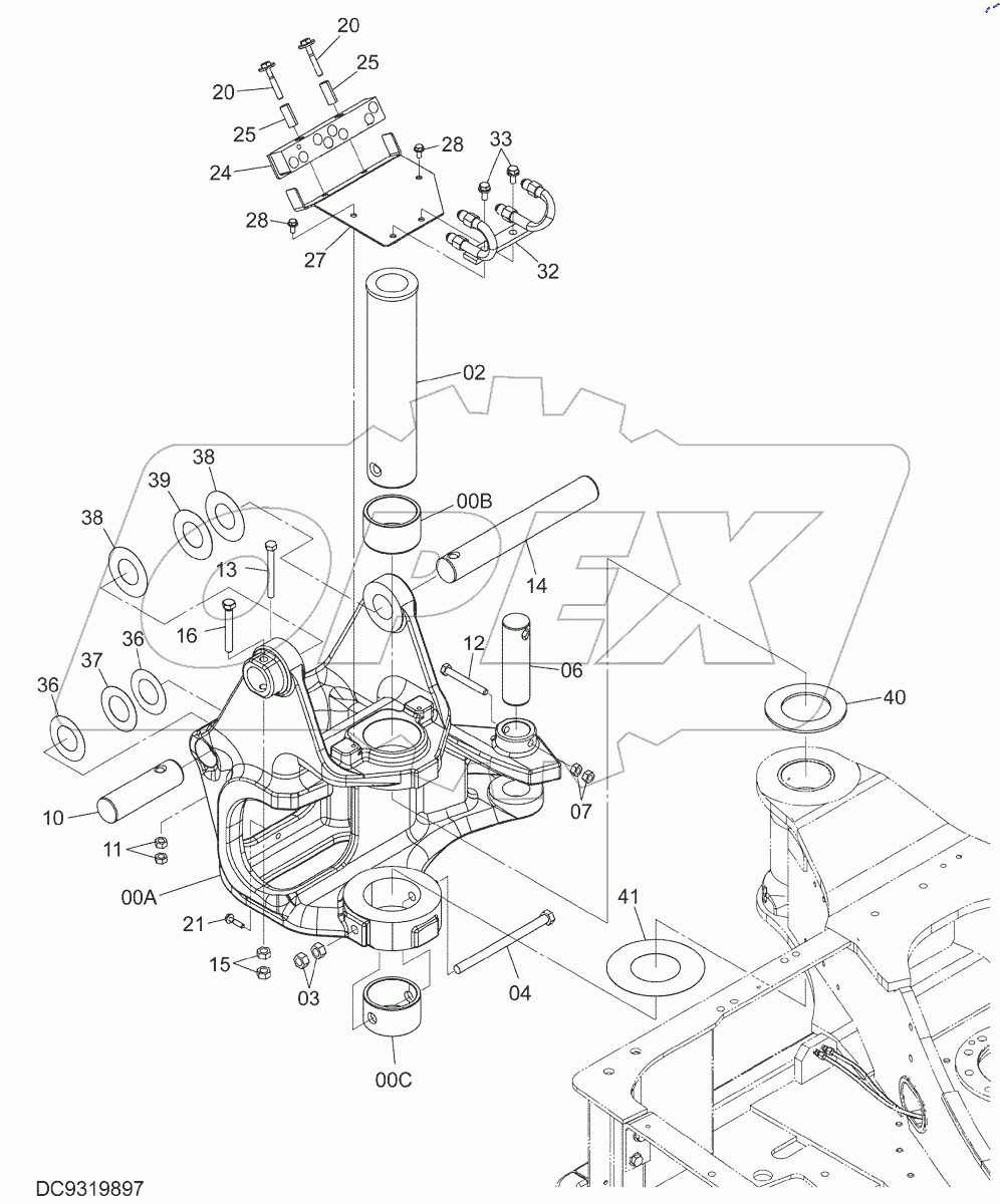  SWING POST, S/N: 030002-