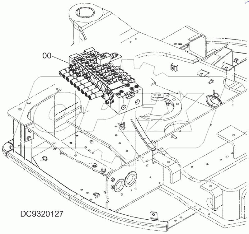  CONTROL VALVE, S/N: 030002-