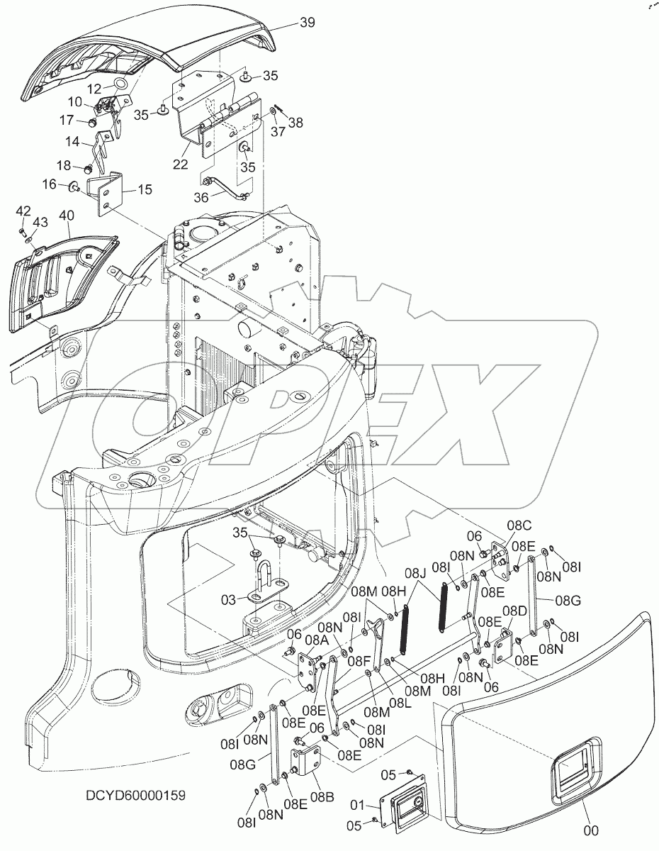  COVER (1), S/N: 030002-