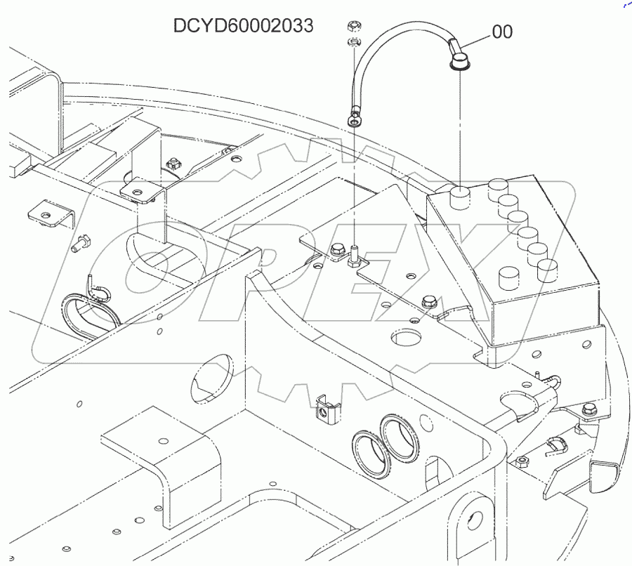  BATTERYCABLE, S/N: 030002-