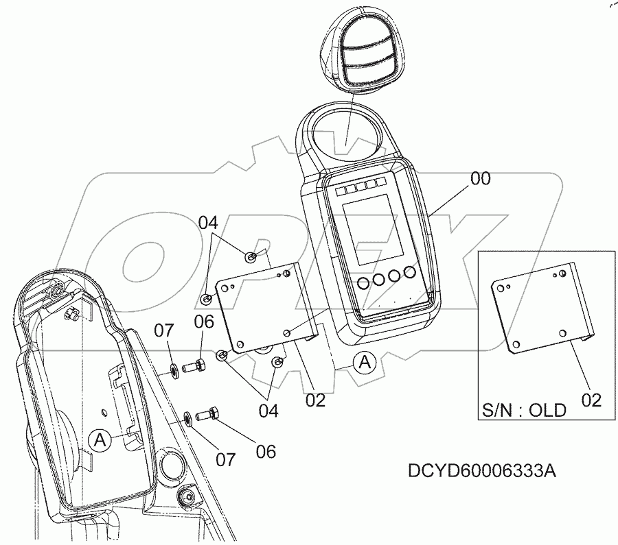  MONITOR, S/N: 030002-