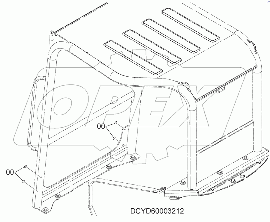  SEAL (CANOPY), S/N: 030002-