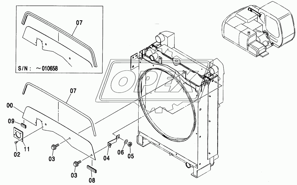 RADIATOR COVER