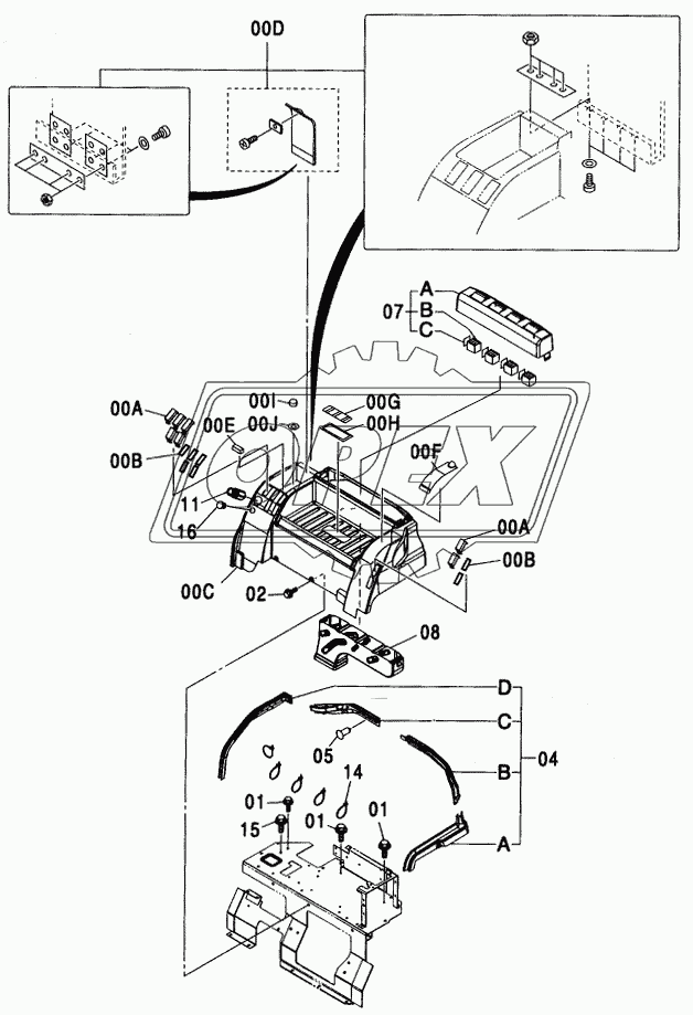 REAR BOX (AIR-CON.)