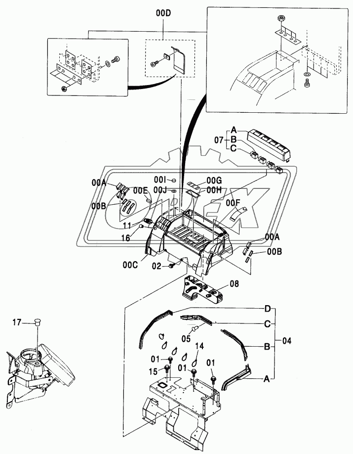 REAR BOX (HEATER)