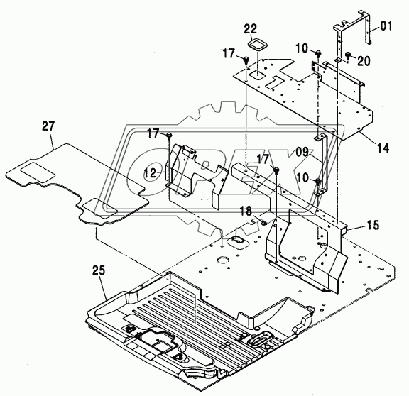 FLOOR PARTS