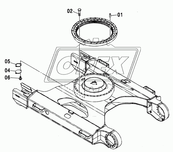 SWING BEARING PARTS