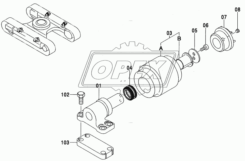 UPPER ROLLER (M)