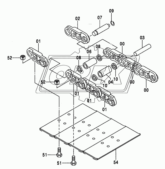 TRACK-LINK VARIOUS (110,E)