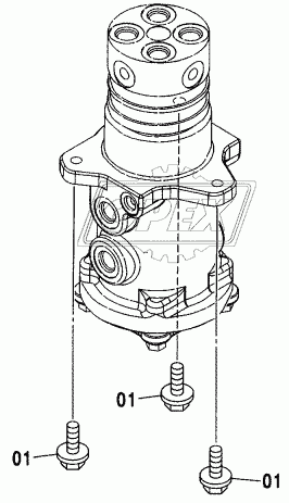 CENTER JOINT SUPPORT (TRACK)