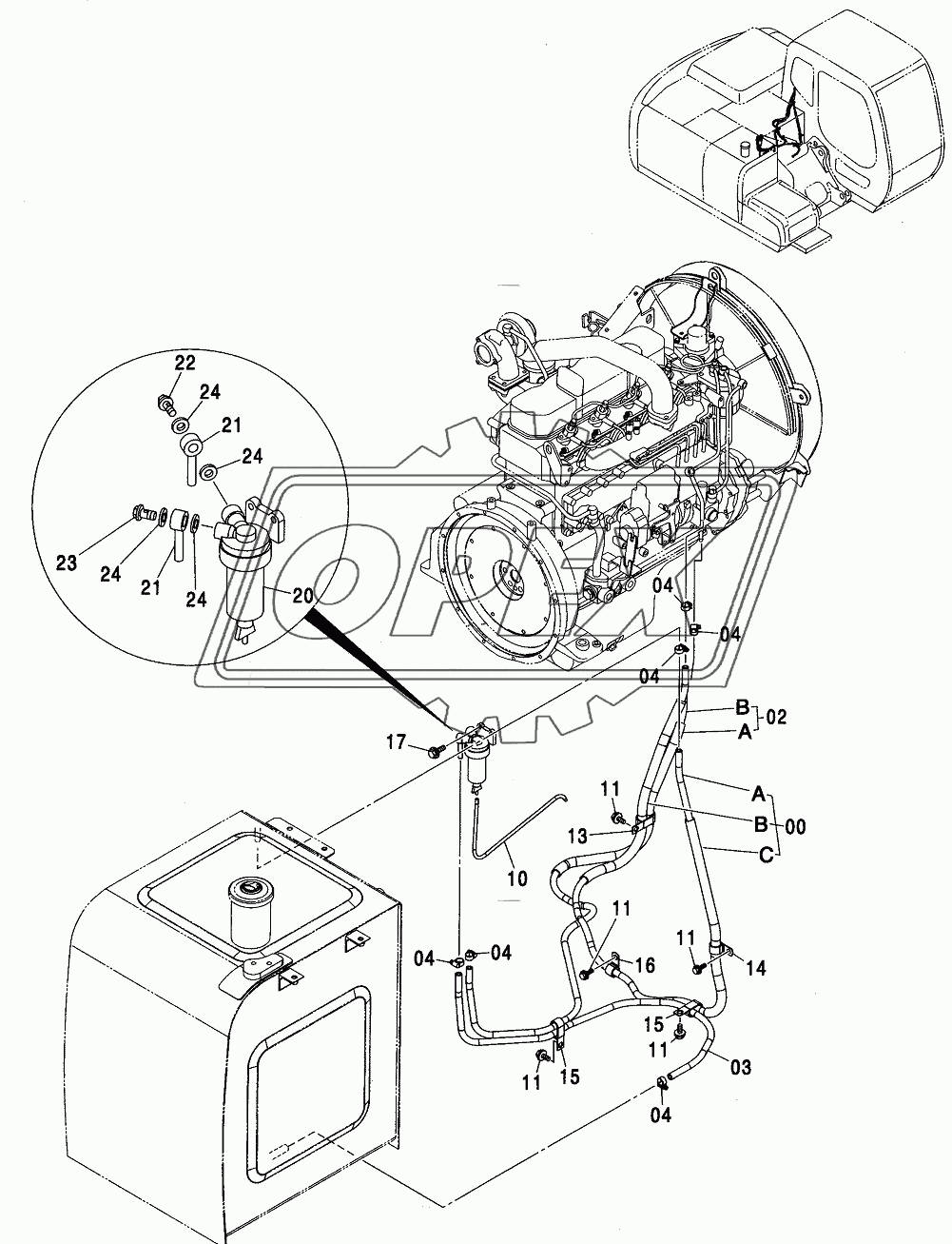 FUEL PIPING