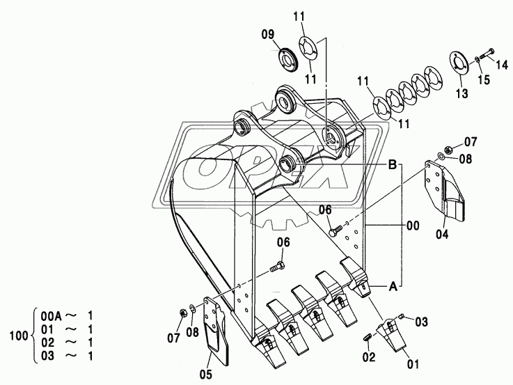 BUCKET 0.5 (JIS 94)